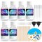 Epoxy Resin, Resiners 20.28OZ Epoxy Resin Crystal Clear, Not-Yellowing No-Bubble, Self Leveling Easy-Pour Easy Mix 1:1 Casting Kit & Coating for DIY Jewelry Making, Art Resina Clear Crafts, Molds
